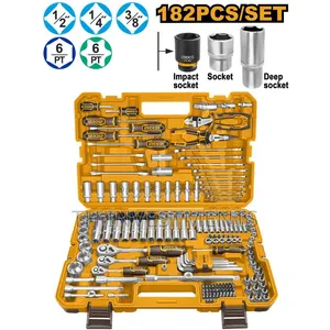 Ingco 182-Piece Combination Tool Set