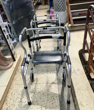 Adjustable Walking Frame with Seat