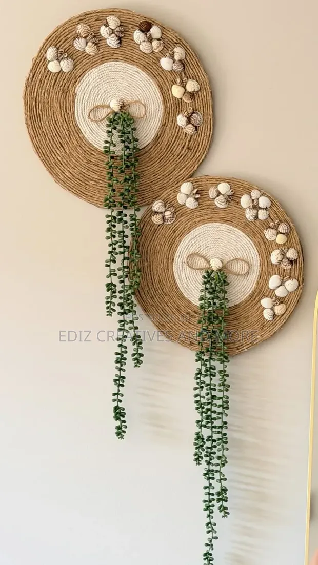 Wall Hanging Crochet Flower - 1