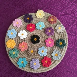 Wall Hanging Flowers - Home Interiors