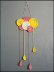 Wall Hanging Flowers - Home Interiors - 2