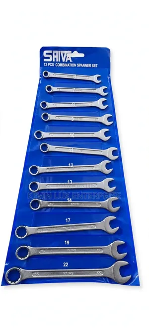 Total Spanner Set (6-22mm, 12 Pieces)