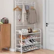 Brand New Shoe Rack and Coat Hooks - 2