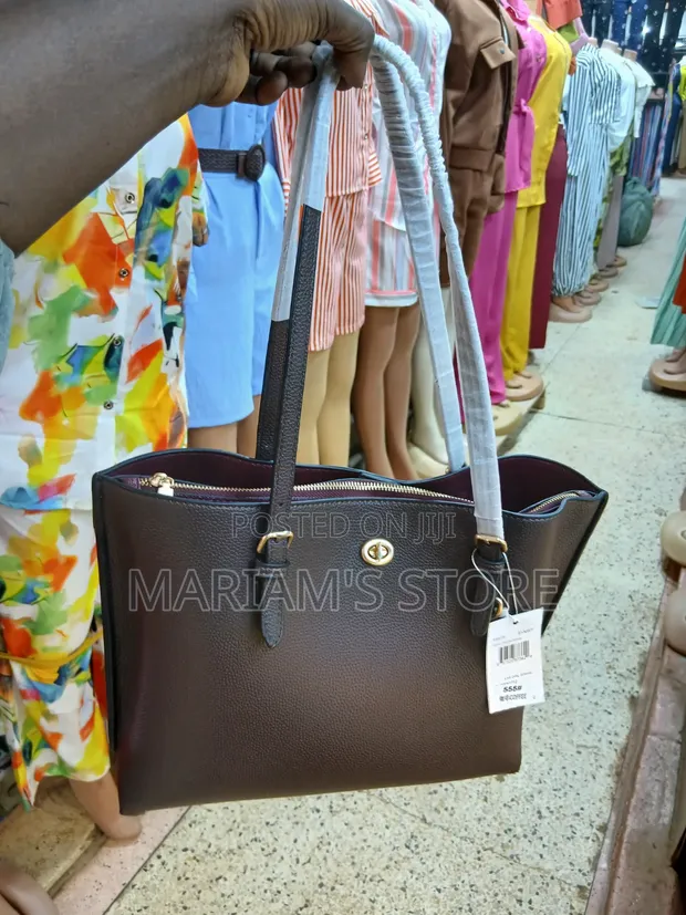 Coach Turnlock Laptop Tote Bag - 1