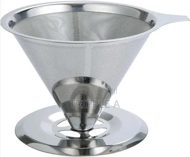Reusable Stainless Steel Pour-Over Coffee Filter - 1