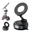 Universal Magnetic Phone Holder with Vacuum Suction - 2