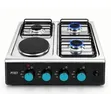 Pixel 3 Gas + 1 Electric Countertop Cooker - 2