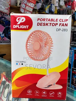 DPLIGHT Portable Desktop Fan
