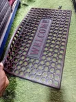 Heavy-Duty Rectangular Rubber Hollow Doormat - 1