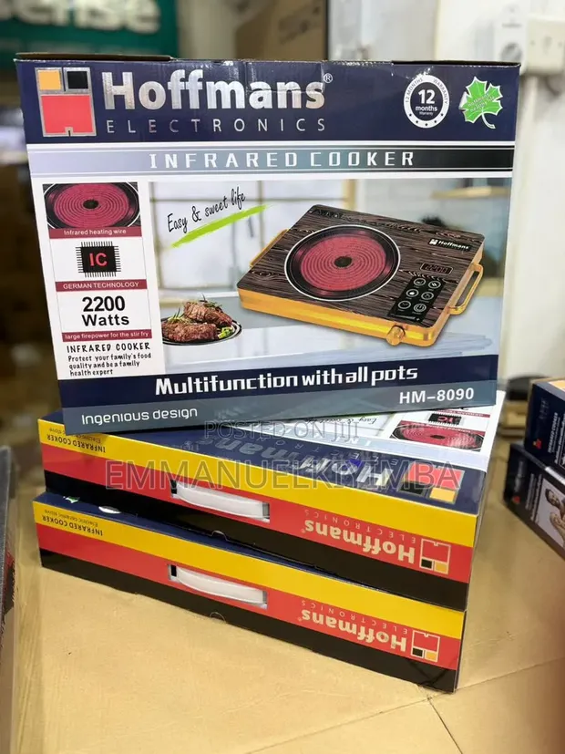 Hoffman Infrared Electric Cooker (Single/Double) - 1