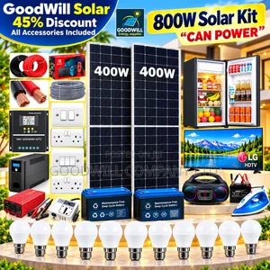 800W Massive Clean Energy Solar System Full Kit