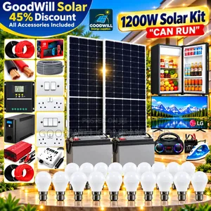 1200W Massive Clean Energy Solar System Full Kit