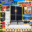 1200W Massive Clean Energy Solar System Full Kit - 1