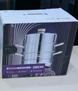 28cm Stainless Steel Food Steamer with Digital Lid Timer - 1