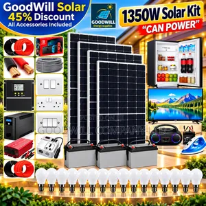 1350W Massive Clean Energy Solar System Full Kit