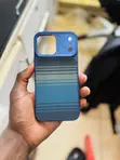 Premium Blue iPhone Protective Case - 2