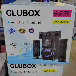 Clubox 3.1 Channel Multimedia Speaker System