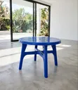 Blue Plastic Coffee Table - 2