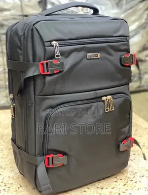 Akube Cargo Laptop Backpack - Black