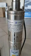 250W Solar Borehole Pump - 75m Head, 24V DC, Inbuilt Controller - 3
