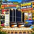 2400W Massive Clean Energy Solar System Full Kit - 1