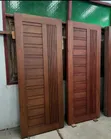 Solid Mahogany Room Door - Brand New - 1