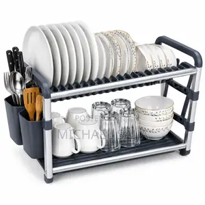 Shibin Aluminium Dish and Cutlery Rack