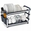 Shibin Aluminium Dish and Cutlery Rack - 1