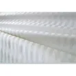 6x6 Egyptian Cotton Bedsheet Set - White Striped - 2