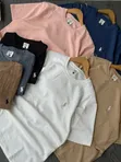 Casual Crewneck Polo T-Shirts - 2