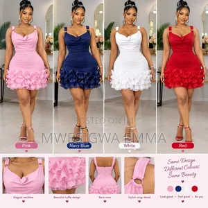 A&D Round Floral Party Dresses