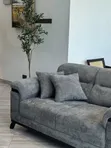 Glacier Blue 6 Seater Sofa Set - 5
