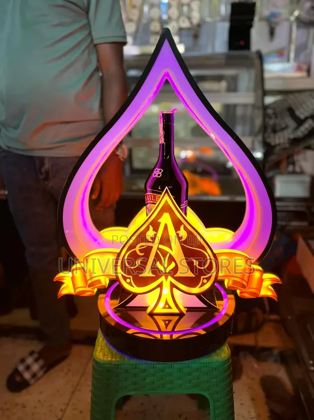 Ace of Spades LED VIP Bottle Presenter - 1