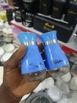 Stainless Steel & Glass Salt and Pepper Shakers - 3