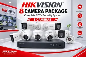 Hikvision 8-Camera CCTV Kit with 1TB Storage