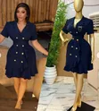4F Women's Classic Floral Wrap Dress - 2