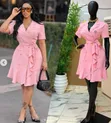4F Women's Classic Floral Wrap Dress - 3