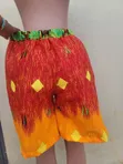 Ankara Shorts for Women - Red, Size M - 1