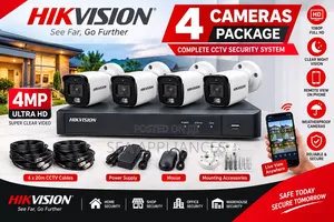 Hikvision 4 Camera CCTV Kit