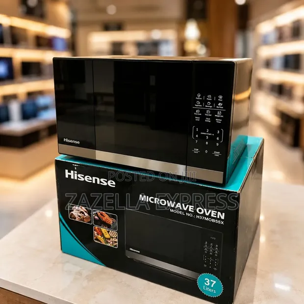Hisense 37L Digital Black Microwave - 1