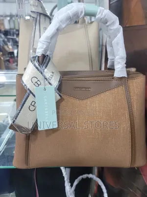 Chrisbella Structured Tote Bag - Brown