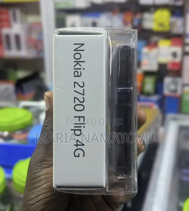 New Nokia 2720 Flip 4G Black - 1