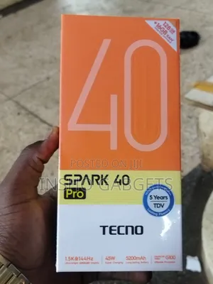 New Tecno Spark 40 Pro 128GB Blue