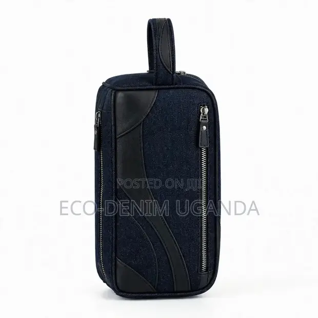 Recycled Denim Dopp Kits by ECO-DENIM - 1