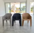 Brown Plastic Chairs - All Sizes - 1