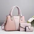 Elegant Black Handbag Set - 1