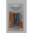 4pcs Expansion Bolts, 2.5" (6x52mm) - 2