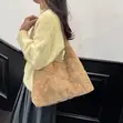 Fluffy Hobo Bag - Soft Girl Essential Handbag - 2