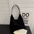 Fluffy Hobo Bag - Soft Girl Essential Handbag - 3