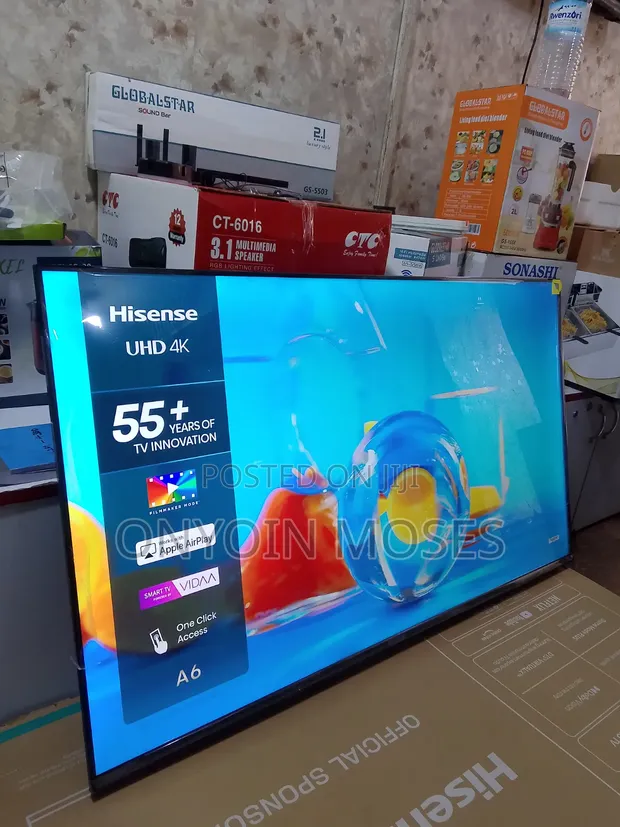Hisense 50-Inch UHD 4K Smart TV with Free-to-Air Decoder - 1